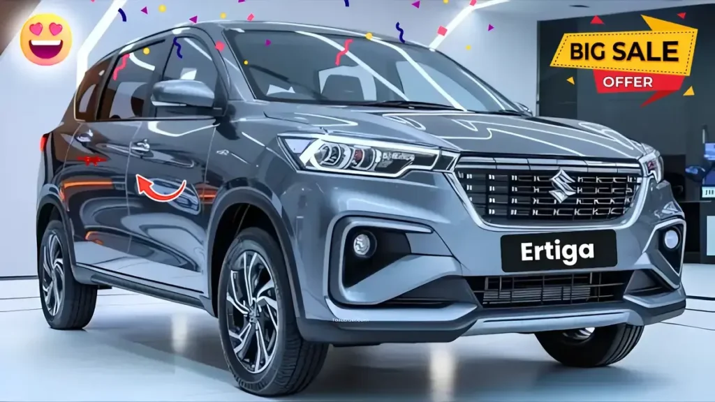 Maruti Ertiga 7-Seater at Steal Price: ₹55,000 Discount & 26KM/L Mileage Surprise Buyers