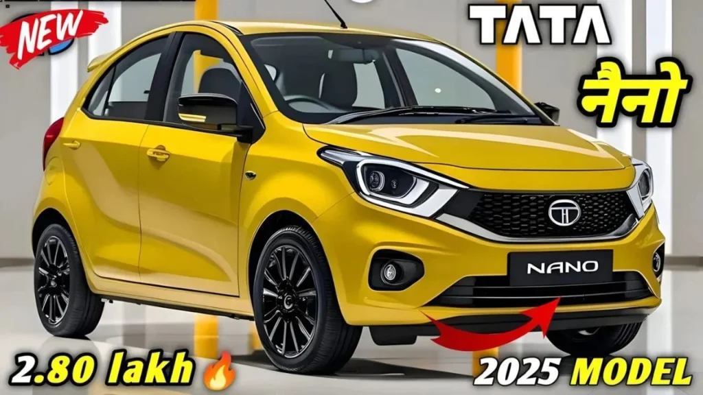 Tata Nano 2025 – Affordable 4-Seater Car Returns with 40 KMPL Mileage and ₹1.45 Lakh Price